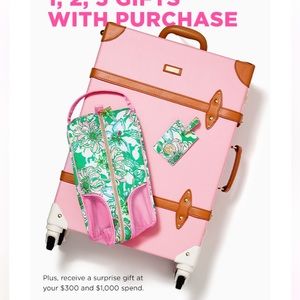 Lilly Pulitzer Luggage - Shoe Bag - Luggage Tag